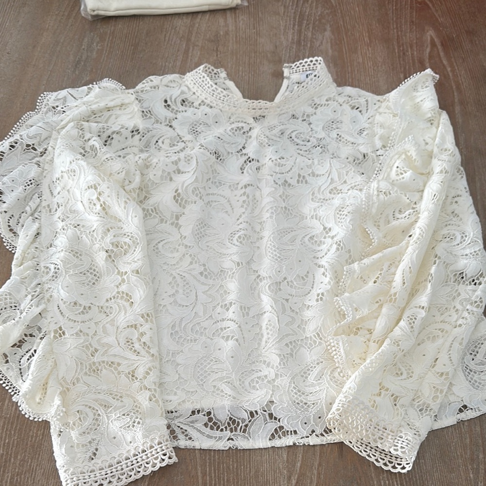 White Blouse Top
